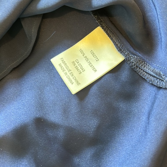 House of Harlow 1960 navy high neck blouse - Picture 9 of 9